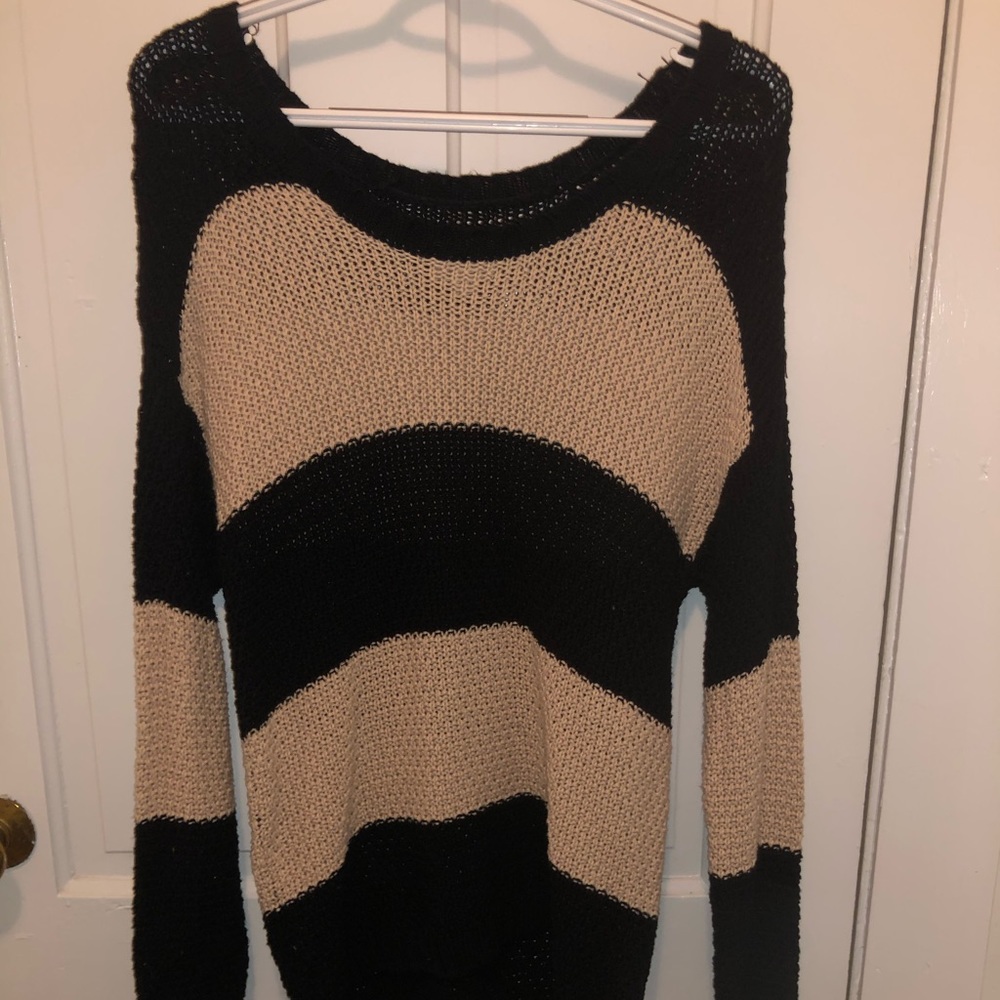 LA Hearts oversized knit sweater